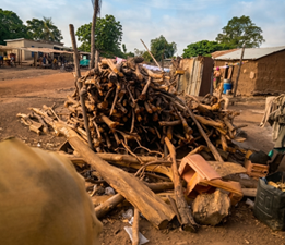 Réserves de Bois de chauffe à Wannou