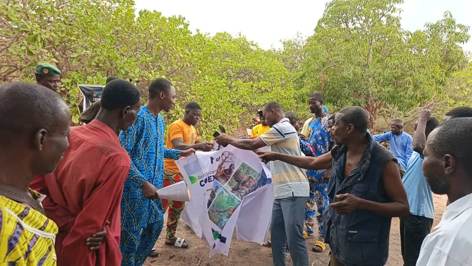 D'Ouèssè à Bantè, les riverains prennent la parole pour le Parc Kouffé – Wari-Maro